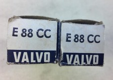 Valvo printed E88CC Gold Pins NOS NIB ( Philips )