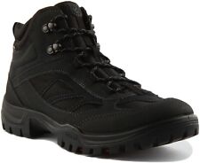 ECCO Xpedition III Herren Gore Tex Schnürer Wanderschuhe Schwarz UK Größe 6 - 12