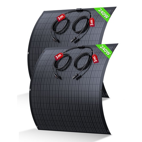 480w flexibel solarmodul - 480w,