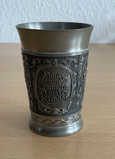 Zinnbecher BMF Rein-Zinn