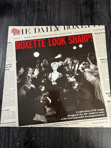 Schallplatte roxette look - roxette,