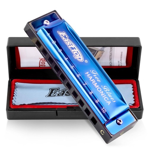 Easttop 10hole blue diatonic - easttop,
