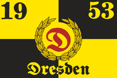Fahne flagge dresden 1953 - flagge,