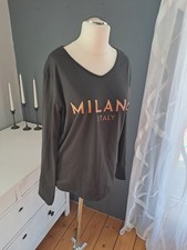 Langarmshirt – schwarz –