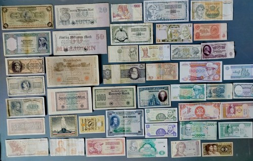 Alte banknoten konvolut - banknoten,