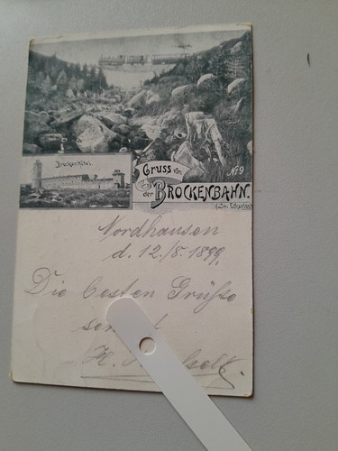 Brockenbahn 9 im - ak,