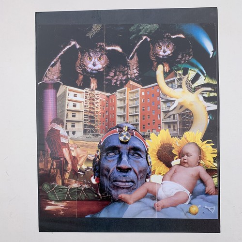 Poster collage 60s 70s lsd - collage,