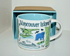 Starbucks Mug Tasse Vancouver Island Canada NEU! BEEN THERE SERIES