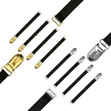 Verstellbare große starke Metallclip Hosenträger Gürtel Dessous Riemen