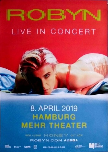 Robyn 2019 plakat live - robyn,