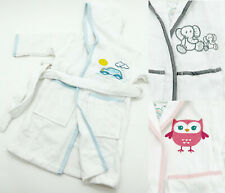 Baby Bademantel bestickt