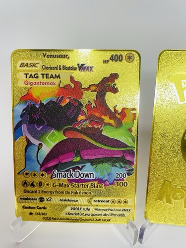 Charizard pokemon karte - karte, gold