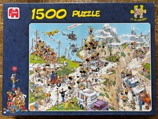 Puzzle - Jan van Haasteren – Tour de France  - 1.500 Teile – Gebraucht