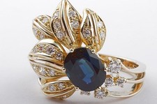 Designer Saphir Ring