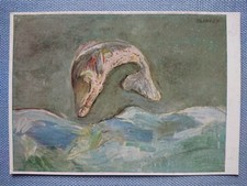 alte Ansichtskarte Postkarte AK Harald Metzkes Springender Fisch Verlag d. Kunst