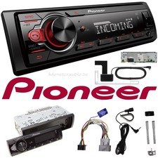 Pioneer MVH-330DAB mit DAB+ Antenne Autoradio USB Bluetooth Auto Radio 1-DIN