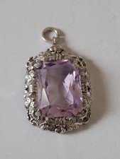 Jugendstil silber anhänger - silber,