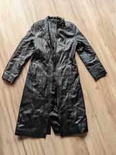 EchtLederjacke, EchtLedermantel Damen, Schwarz Größe M