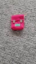Schulranzen für Puppen in Pink, 7x7cm, 80er Jahre