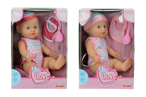 New born baby puppe - new, 30
