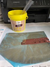 Eingefettete Bockschürze aus