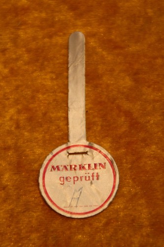 Märklin prüfsiegel - märklin,