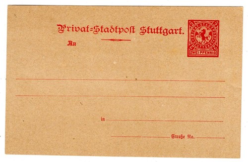 Stadtpost stuttgart 2pf - stadtpost,