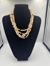 5-Strang Perlenkette mit