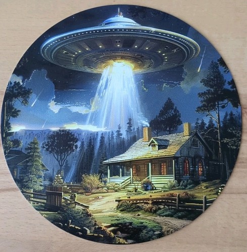 Ufo uap metallschild - ufo,