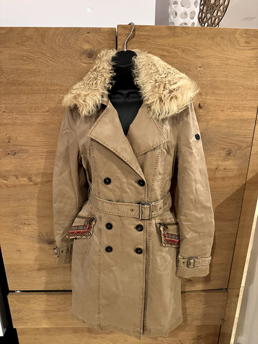 Blonde parka mit - blonde,