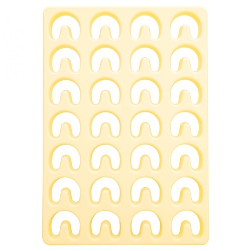 Ausstecherplatte vanille - vanille,
