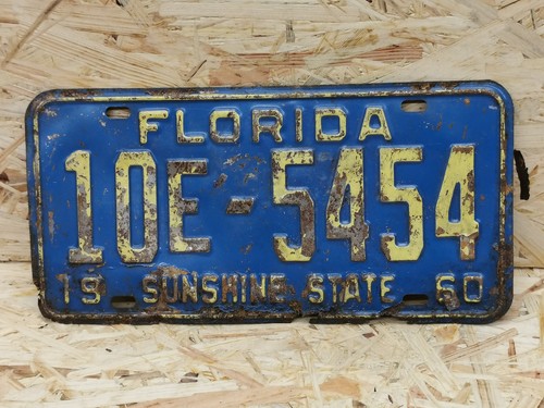 Altes nummernschild usa - altes,