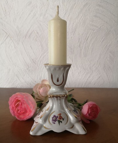 Kerzenhalter vintage porzellan - kerzenhalter,