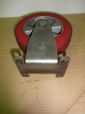 Progressus Edelstahl Radrolle Rad Schwerlast 200/50 - 140 Wicke - Plastic