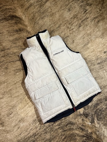 Vintage timberland puffer vest - vintage,