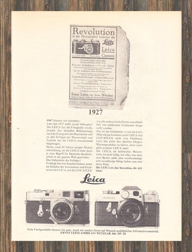 Leitz leicaflex reklame - leicaflex,