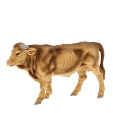 Krippenfigur Ochse stehend