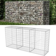 Gabionenkorb Stahl Gabione Steingabione Steinkorb Wand Drahtkorb Mauer Sichtschu