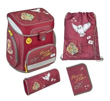 Scooli EasyFit Schulranzen-Set 5-teilig  Schulranzen Harry Potter weinrot grau