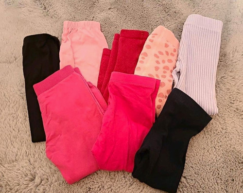 Set mädchen leggings - set, 8