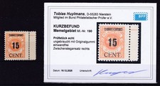 Memel 190 mit befund - 190, *