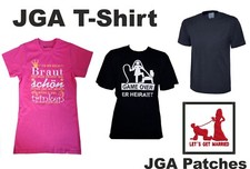 JGA T Shirt Game Over Junggesellenabschied Kappe mit Deutschland Fahne T-Shirt