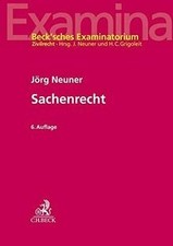 Sachenrecht von Neuner, Jörg