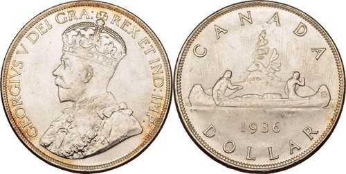 Canada kanada dollar 1936 - canada,