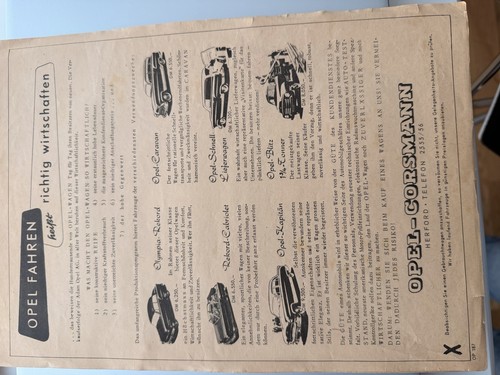 Opel werbung alt din - werbung, alt,