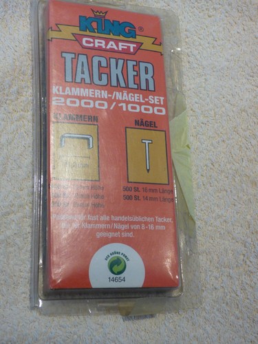 King craft tackerklammern - king,