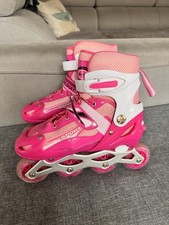 Inline-Skates  Inliner – Größe 25 36 37 38 Mit LED leuchtrollen
