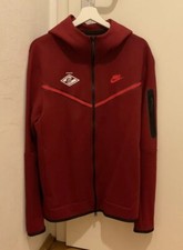 FC Spartak Moskau Jacke Zip Hoodie Nike M Tech Fleece Sweat Aeroloft Strike Air