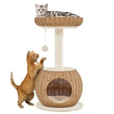 Kratzbaum Rattan Modern Stabil