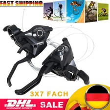2X Fahrrad Schalthebel